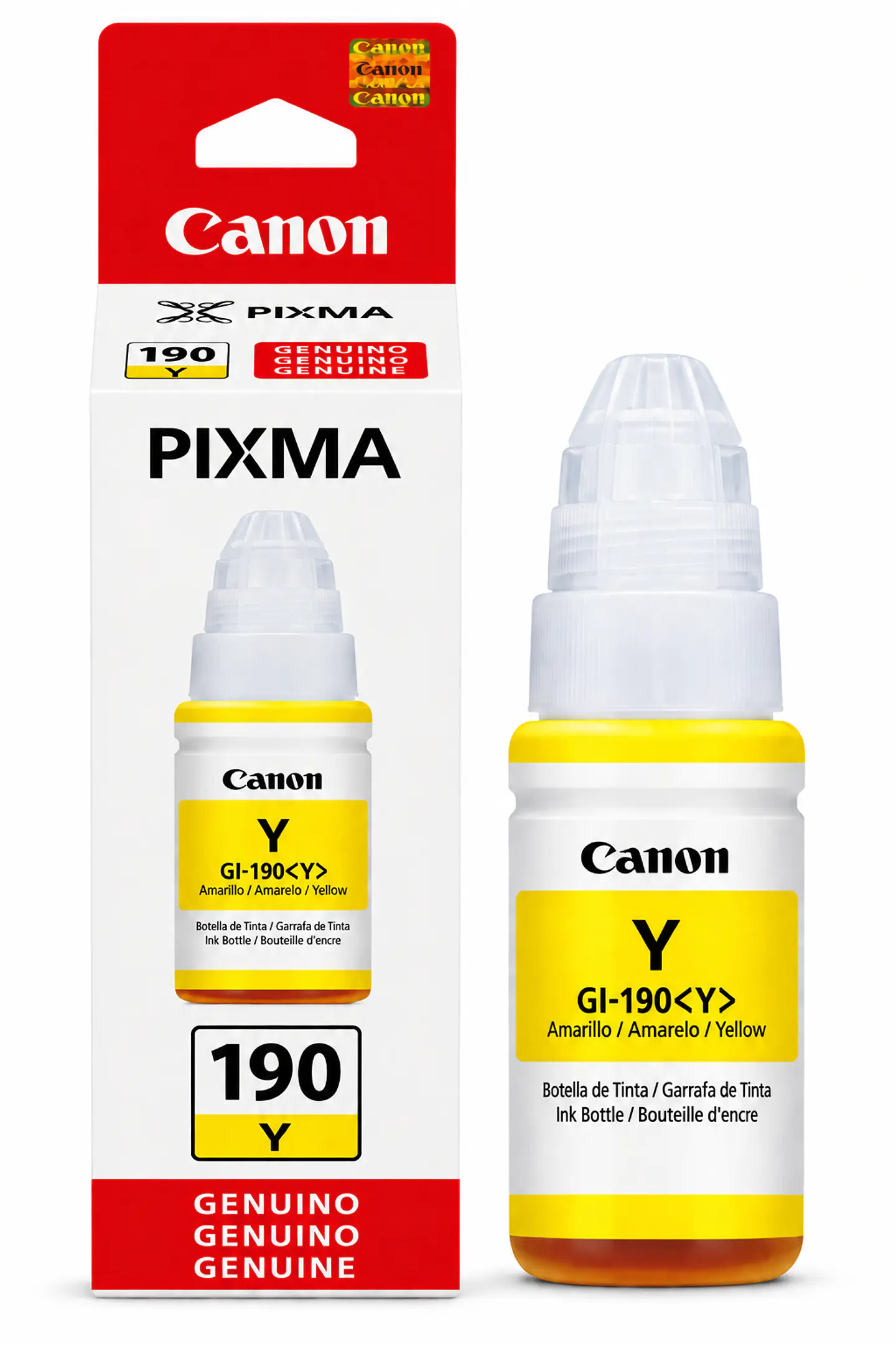 Tintas Canon GI-190 Originales para Impresoras PIXMA Serie G en Panamá 4