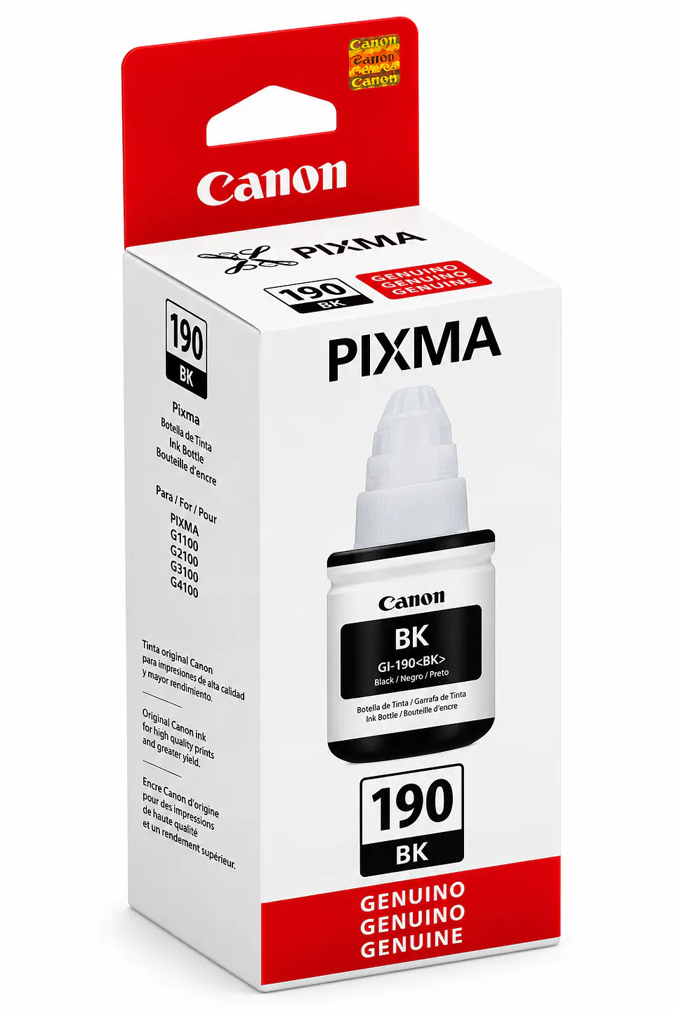 Tintas Canon GI-190 Originales para Impresoras PIXMA Serie G en Panamá 1