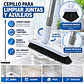 Cepillo para Limpiar Juntas y Azulejos con Mango Metálico Largo y Cabezal Giratorio SiClean - Miniatura 1