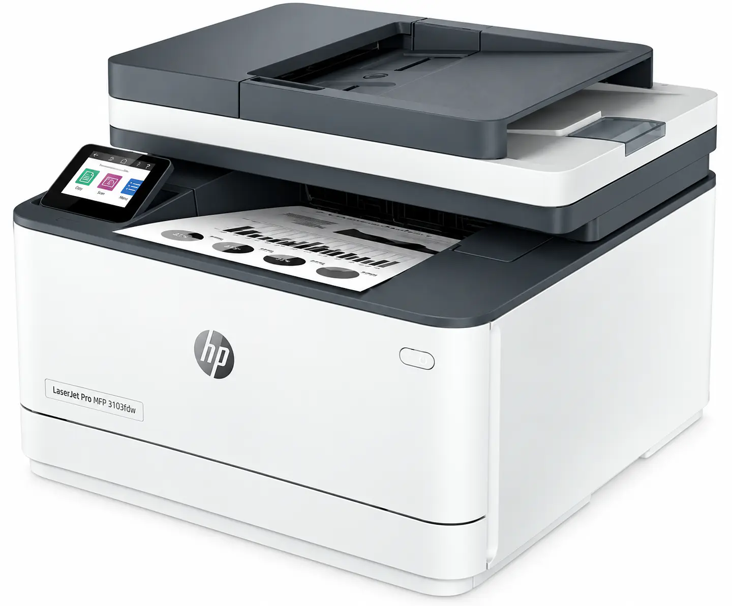 Impresora HP LaserJet Pro MFP 3103fdw Multifuncional Láser Monocromática WiFi Dúplex con Escáner, Copiadora y Fax 1
