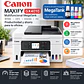 Impresora Canon MAXIFY GX4010 Multifuncional MegaTank WiFi a Color con Tanques de Tinta, Dúplex Automático, Escáner, Copiadora y Fax - Miniatura 2