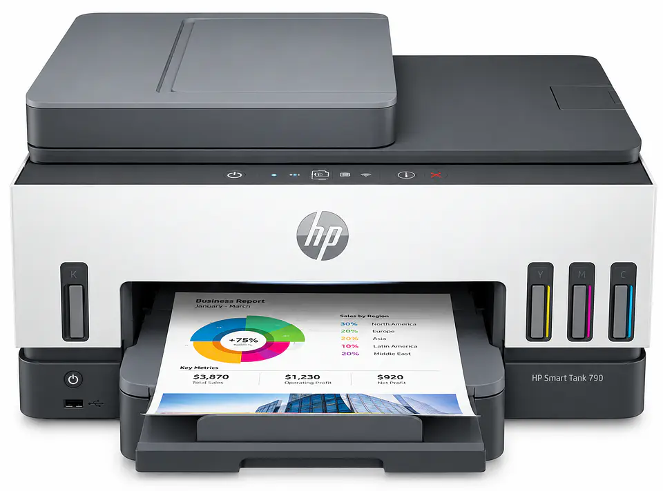 Impresora Multifunción HP Smart Tank 790 All-in-One Wi-Fi 4WF66A#AKY 1