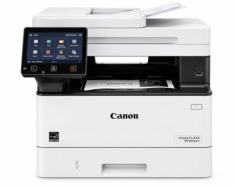 Impresora Canon imageCLASS MF465dw II Multifuncional Láser Monocromática WiFi con Dúplex Automático, Escáner, Copiadora, Fax y Alimentador ADF para Oficinas – 7188C006AA 1