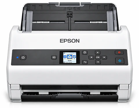 Escáner Epson WorkForce DS-870 Profesional de Documentos Dúplex a Color, 65 ppm / 130 ipm, Alimentador ADF de 100 Hojas, USB 3.0 y Digitalización de Alto Volumen – B11B250201
