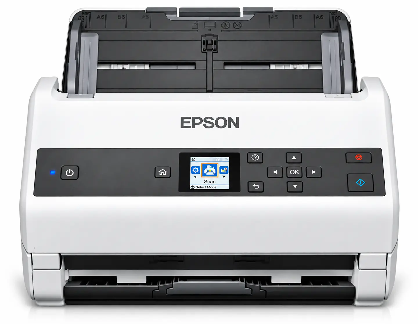 Escáner Epson WorkForce DS-870 Profesional de Documentos Dúplex a Color, 65 ppm / 130 ipm, Alimentador ADF de 100 Hojas, USB 3.0 y Digitalización de Alto Volumen – B11B250201 1