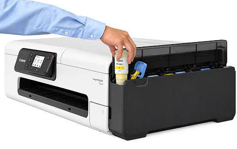 Plotter Canon imagePROGRAF TC-21 de 24 Pulgadas a Color para Planos A1, Tinta Pigmentada, WiFi, Ethernet, USB y Papel en Rollo y Hojas – 7055C002AA
