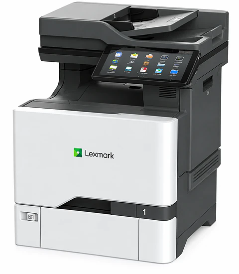 Impresora Multifuncional Lexmark CX735adse Láser a Color Empresarial de 52 ppm, Impresión Dúplex, Escáner, Copiadora, Fax, Pantalla Táctil y Ethernet – 47C9600