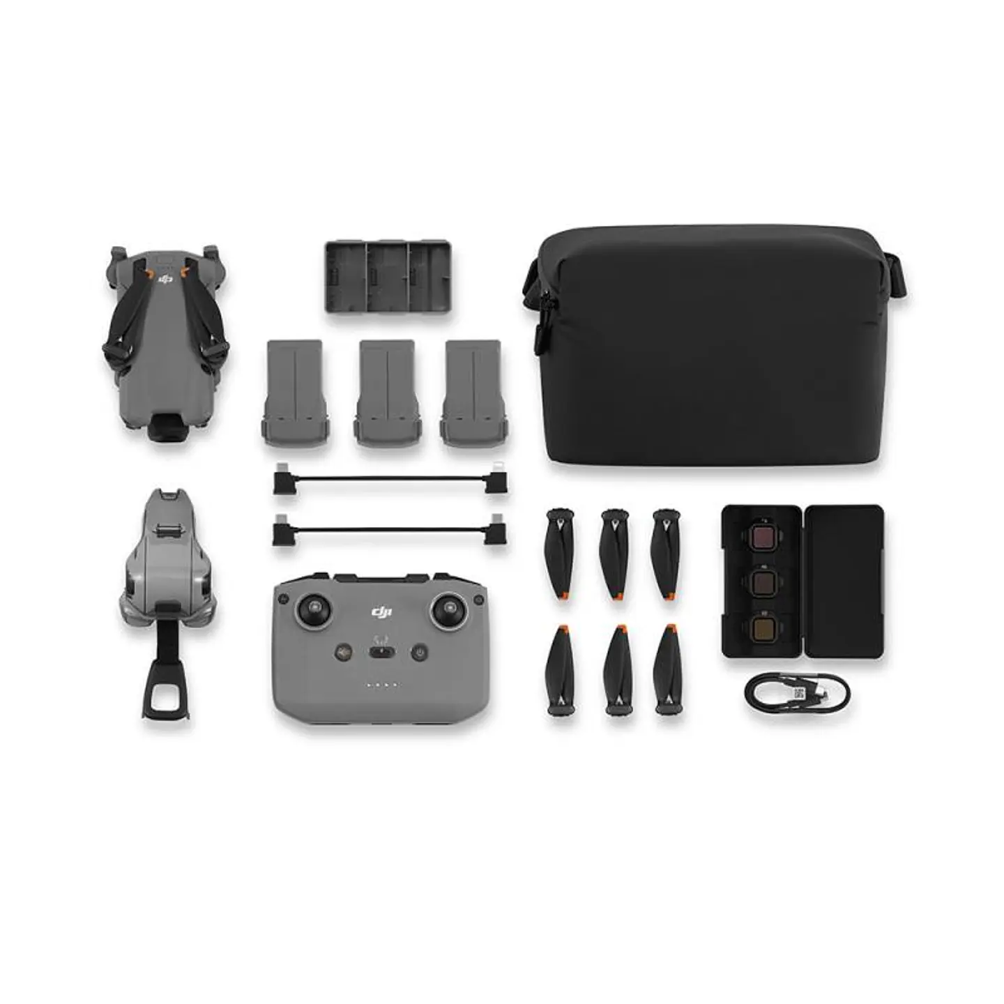 DJI Mini 5 Pro Fly More Combo Drone con Cámara 50MP, Sensor CMOS de 1 Pulgada, Video 4K HDR, Control DJI RC-N3, 3 Baterías, ActiveTrack 360°, LiDAR, Filtros ND y Bolso – 6937224123090 1