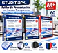 Folder Studmark A4 con 60 Fundas Transparentes para Documentos y Presentaciones - Miniatura 1