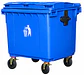 Contenedor de Basura Industrial SiClean 1100 Litros (290 Galones) con Tapa, 4 Ruedas y Frenos - Miniatura 1