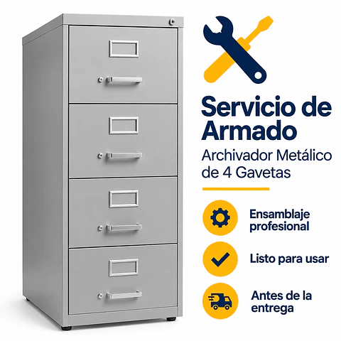 Armado de Archivadores Metálicos