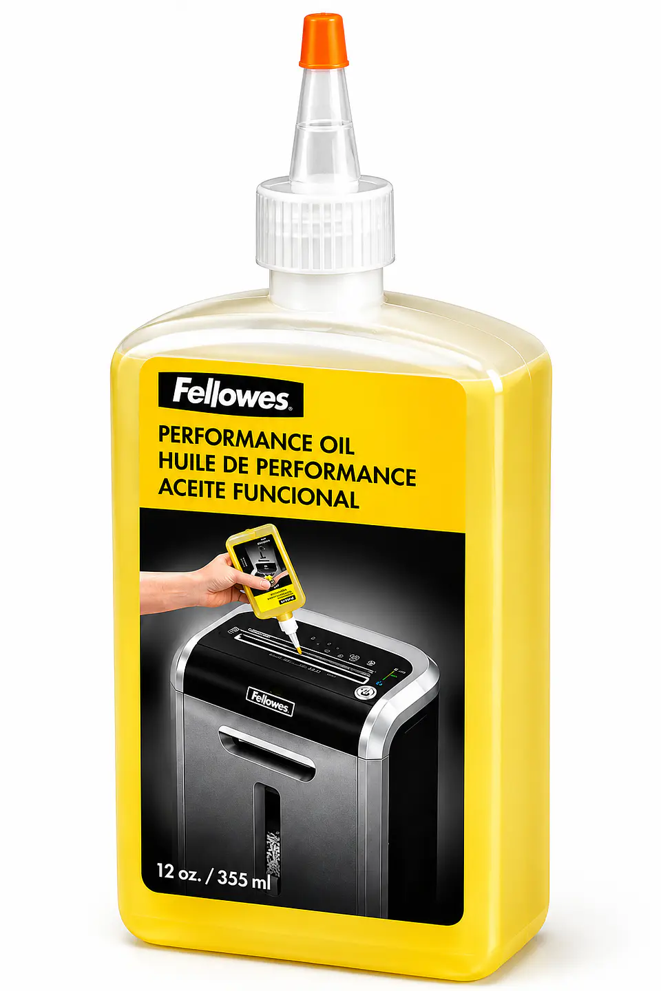 Aceite Lubricante Fellowes para Trituradoras de Papel | 120 ml y 355 ml 2