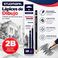 Lápices de Grafito Studmark para Dibujo Artístico y Técnico | Graduaciones H, HB, B, 2B a 8B y F - Miniatura 1