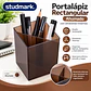 Portalápiz Studmark Rectangular Ahumado con Divisiones para Escritorio ST-02051 - Miniatura 2