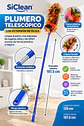 Plumero Telescópico SiClean Extensible 197.5 cm Antiestático para Polvo y Telarañas - Miniatura 2