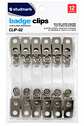 Clips Studmark para Credenciales, Gafetes, Carnés e Insignias – Presentaciones de 12 y 100 Unidades - Miniatura 1