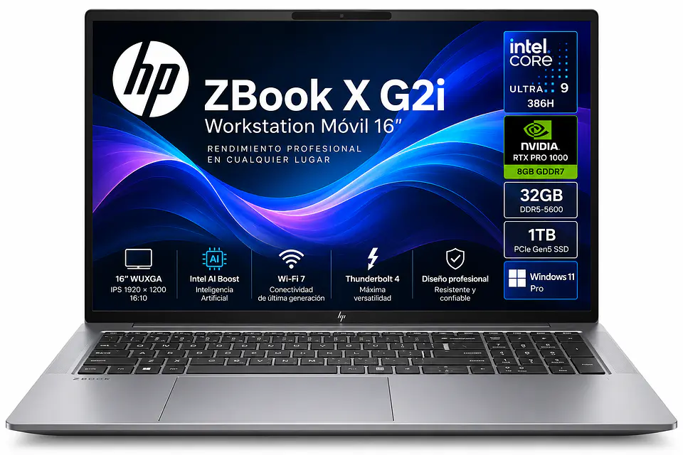 HP ZBook X G2i Workstation Móvil 16