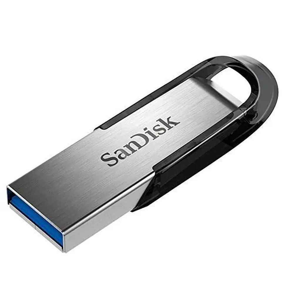 Memoria USB SanDisk Ultra Flair USB 3.0 de 32GB y 64GB con Carcasa Metálica – Almacenamiento Portátil para PC y Laptop 1