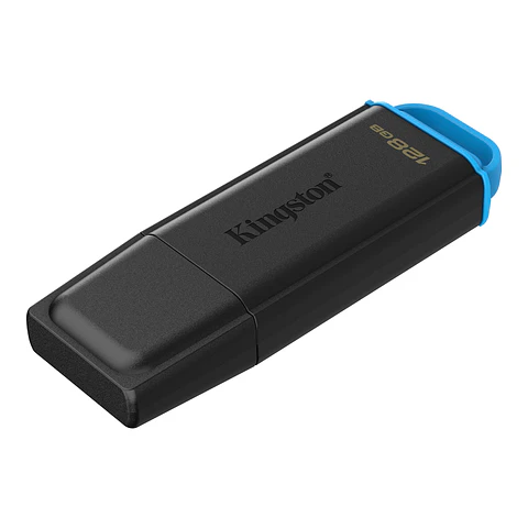 Memoria USB Kingston DataTraveler Exodia DTXG2 de 64GB y 128GB USB 3.2 Gen 1 – Pendrive USB-A con Tapa Protectora y Aro para Llavero para Computadoras, Laptops, Documentos, Fotos, Videos y Archivos