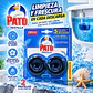 Pastillas Limpiadoras para Tanque de Inodoro Pato Brisa de Mar 2 Unidades de 40 g – Agua Azul - Miniatura 2