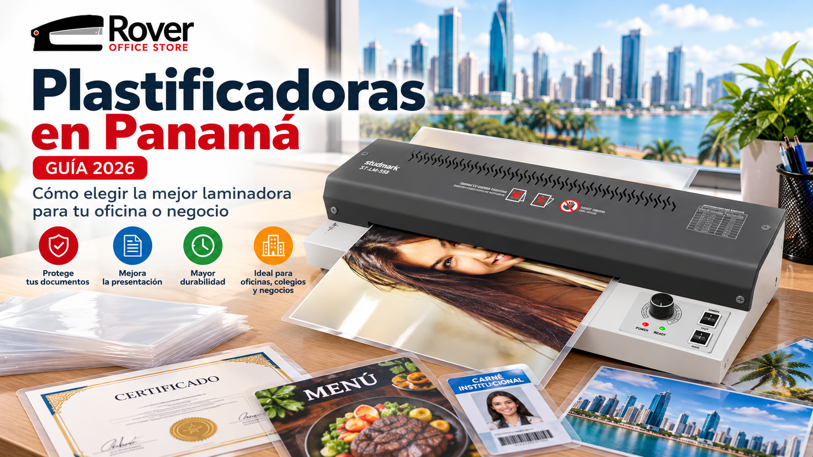 Plastificadoras en Panamá: Guía de Compra 2026