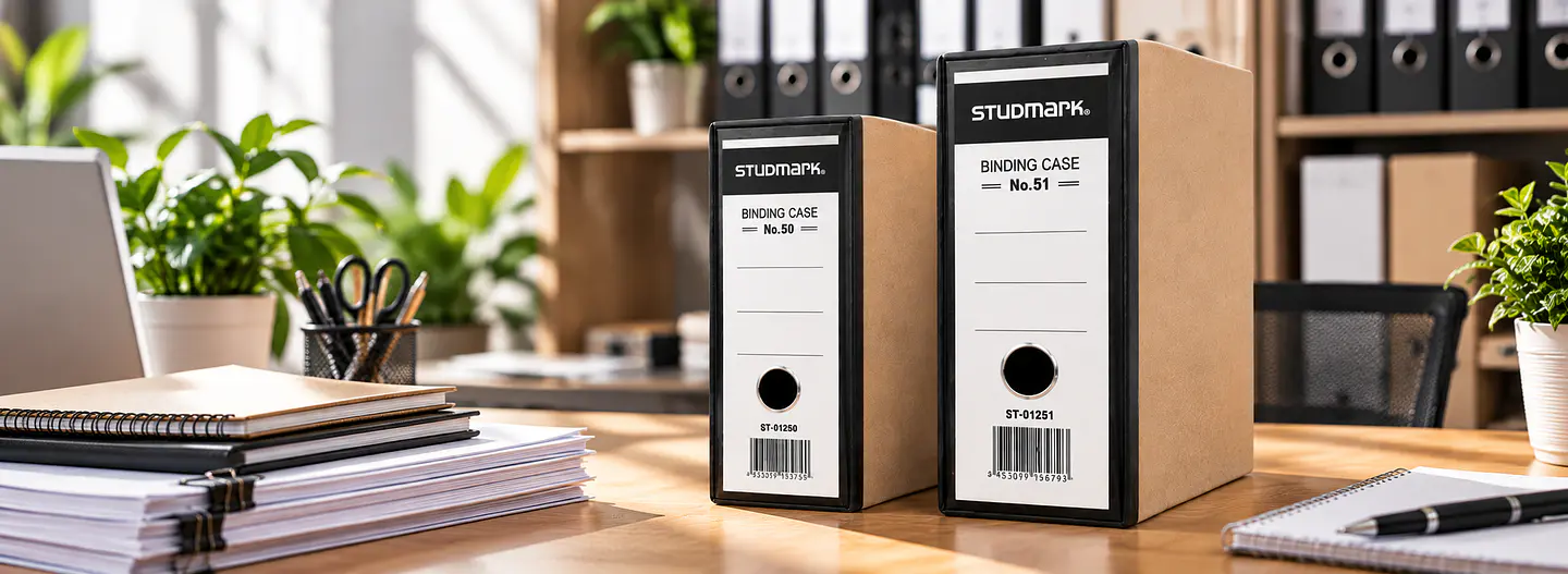 Archivadores Binding Case Studmark
