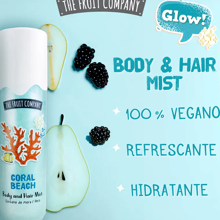 Hair & Body Mist Coral Beach 1