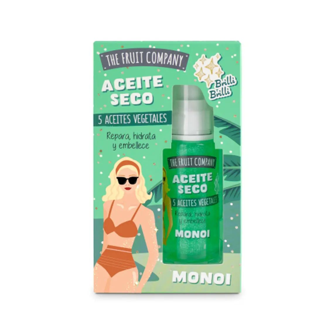 Óleo seco c/ Glitter - Monoi 1