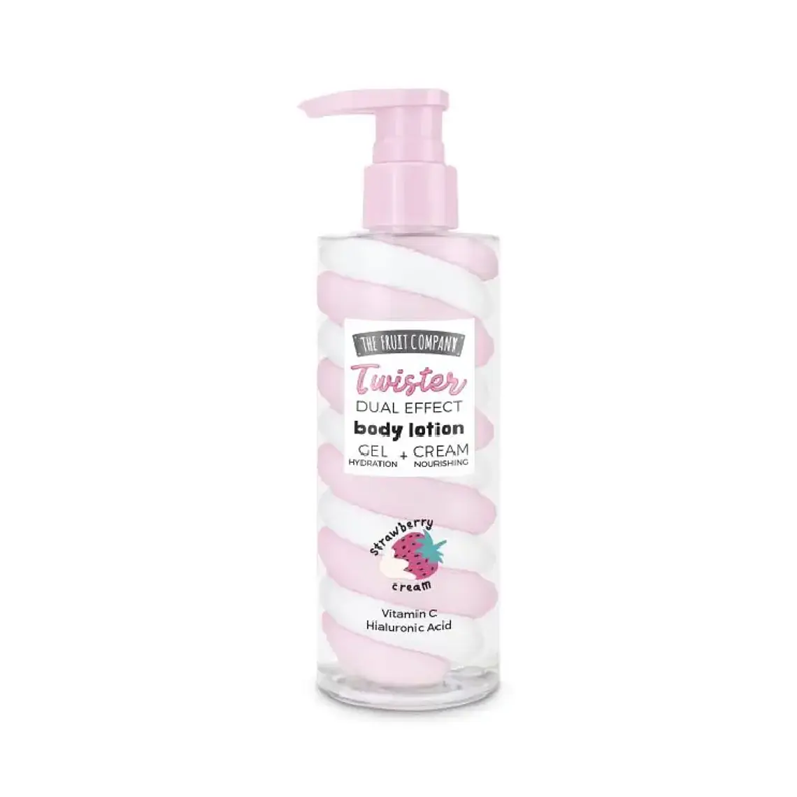 Twister Dual Effect Body Lotion - Morango 1