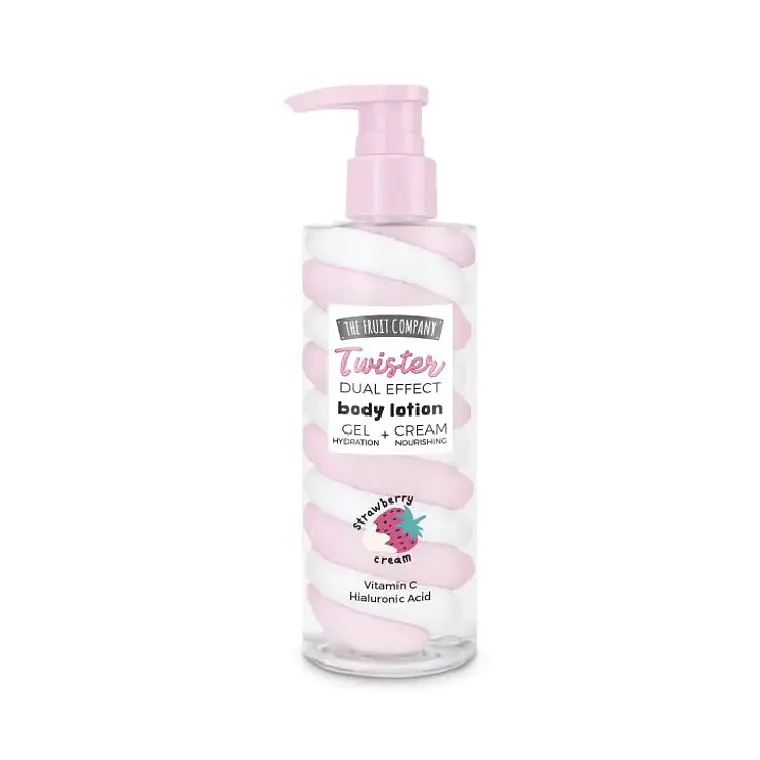 Twister Dual Effect Body Lotion - Morango 1