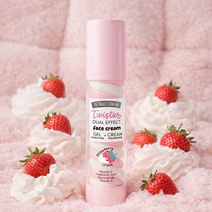 Twister Dual Effect Face Cream - Morango e Nata