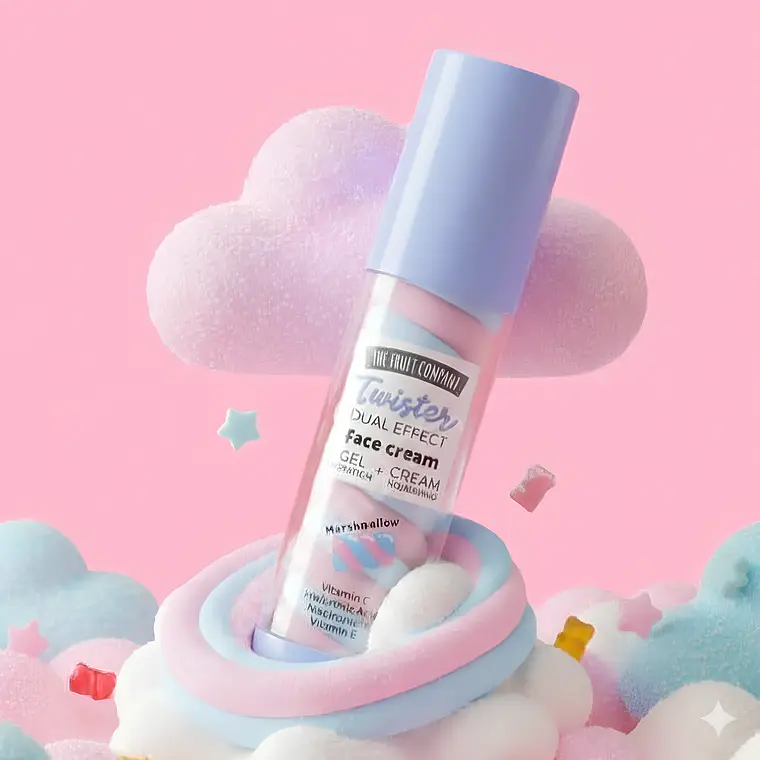 Twister Dual Effect Face Cream - Marshmallow 1