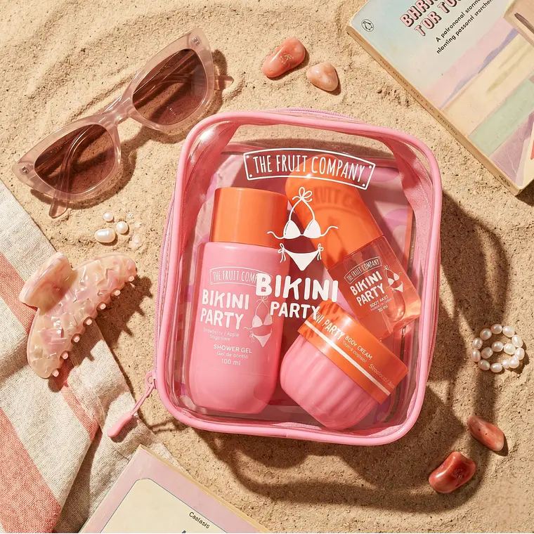 KIT DE VIAGEM BIKINI PARTY (BODY MIST + GEL DE BANHO + MANTEIGA CORPORAL) 2