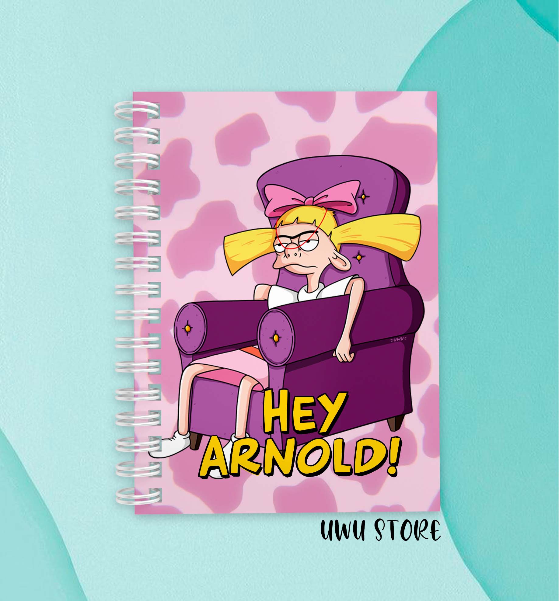 Cuaderno Hey Arnold! / Helga Sillón 