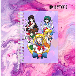 Cuaderno Sailor Moon (Sailors Scouts 2)