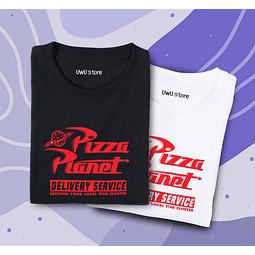 Polera pizza planet (toy story)