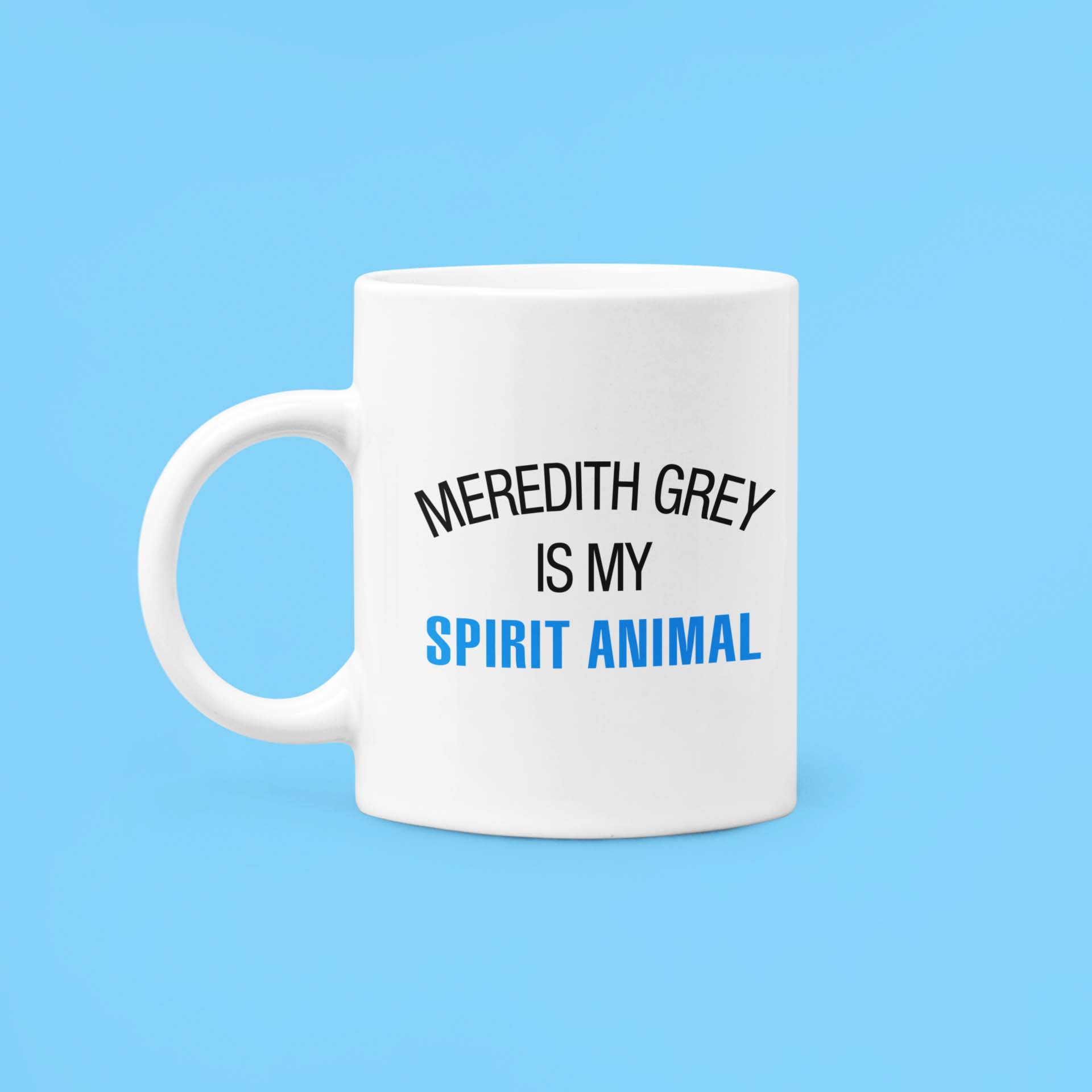 Taza Grey's Anatomy / Meredith Grey espíritu animal 