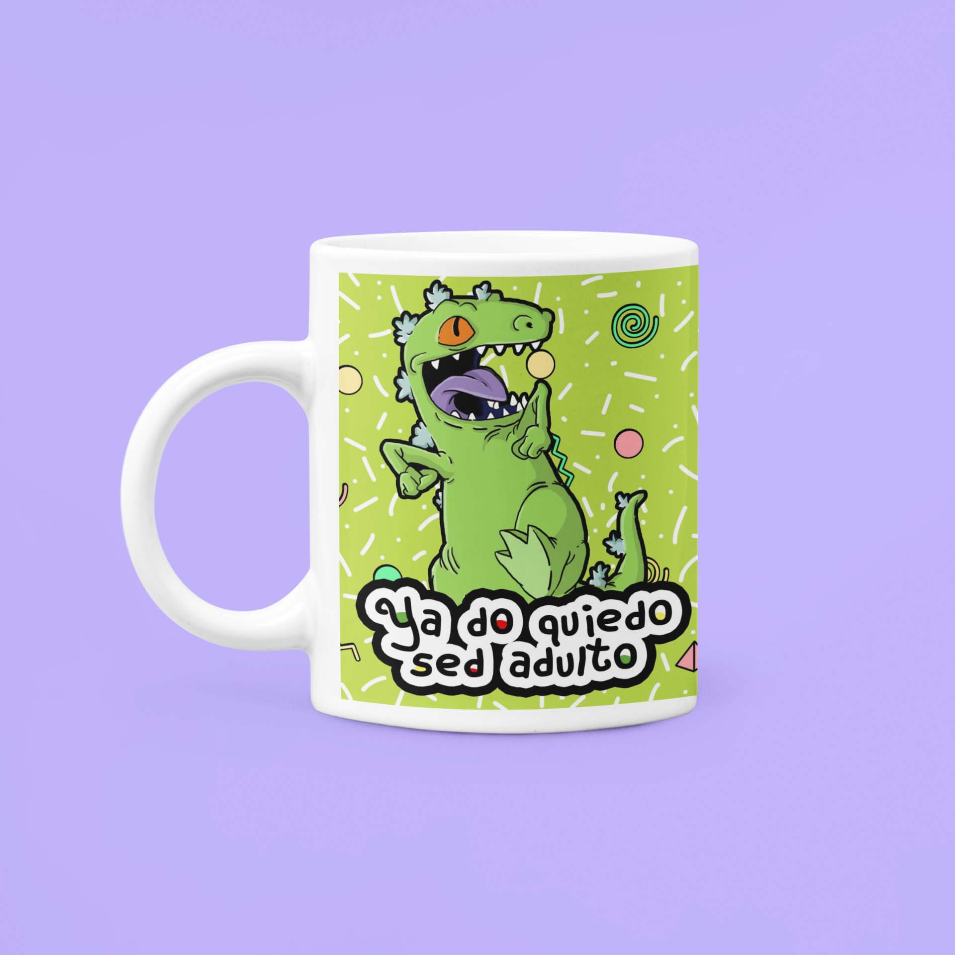 Taza Rugrats / ya do quiedo sed adulto Reptar