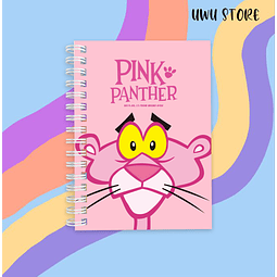 Cuaderno Pantera Rosa 