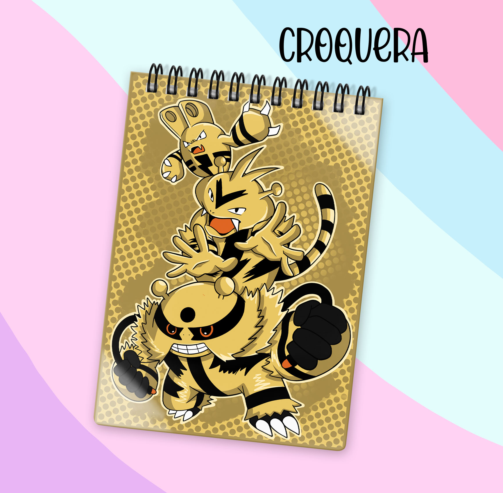 Croquera Pokémon Elekid Evolución