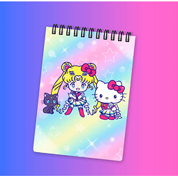 Croquera Saillor Moon/Sanrio (Saillor Moon X Hello Kitty)