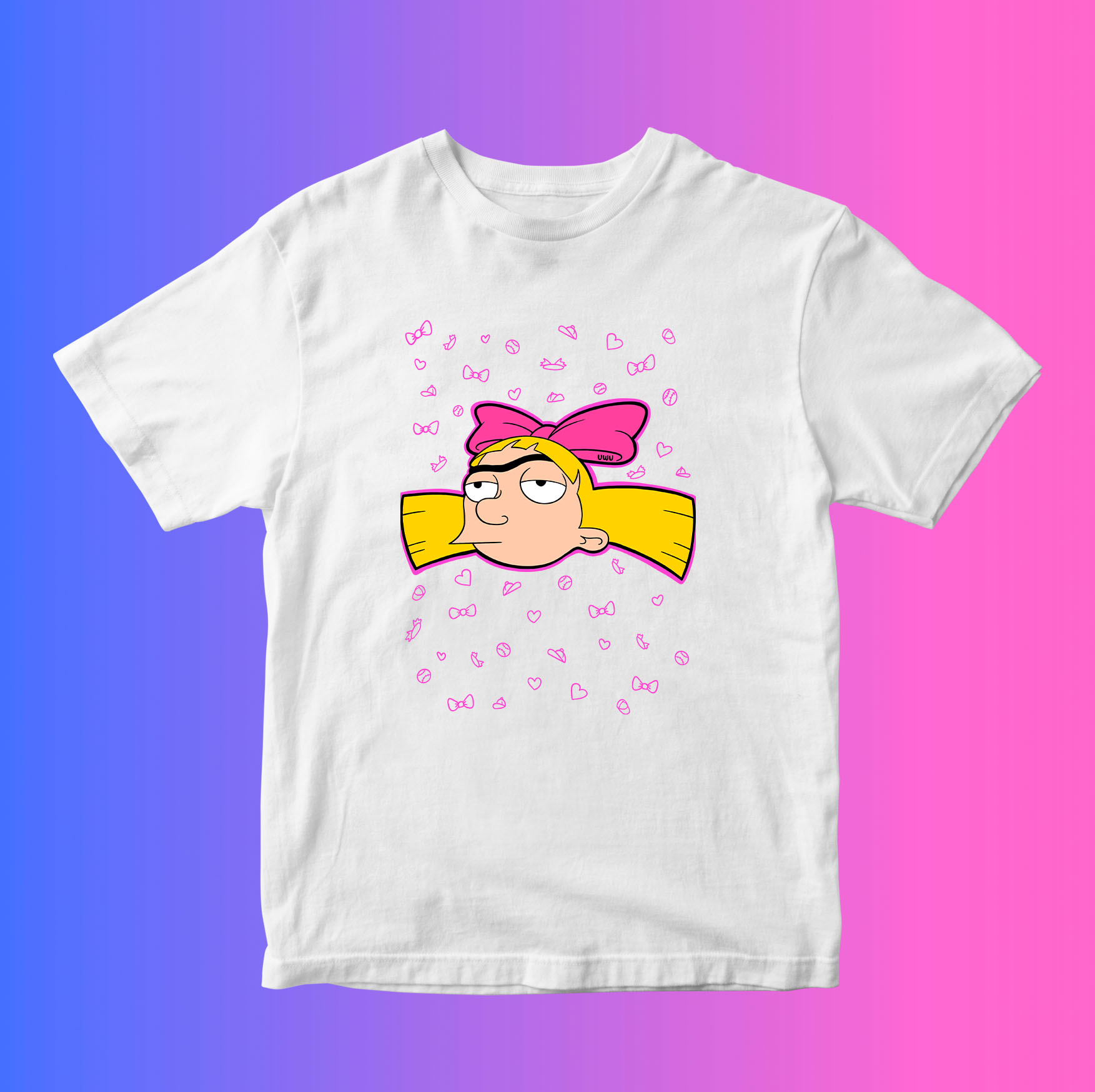 Polera Hey Arnold! (Helga 5)