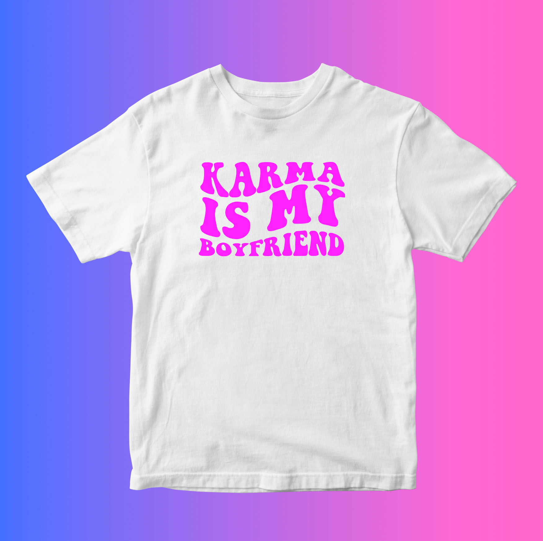 Polera Taylor Swift (Karma is my boyfriend)