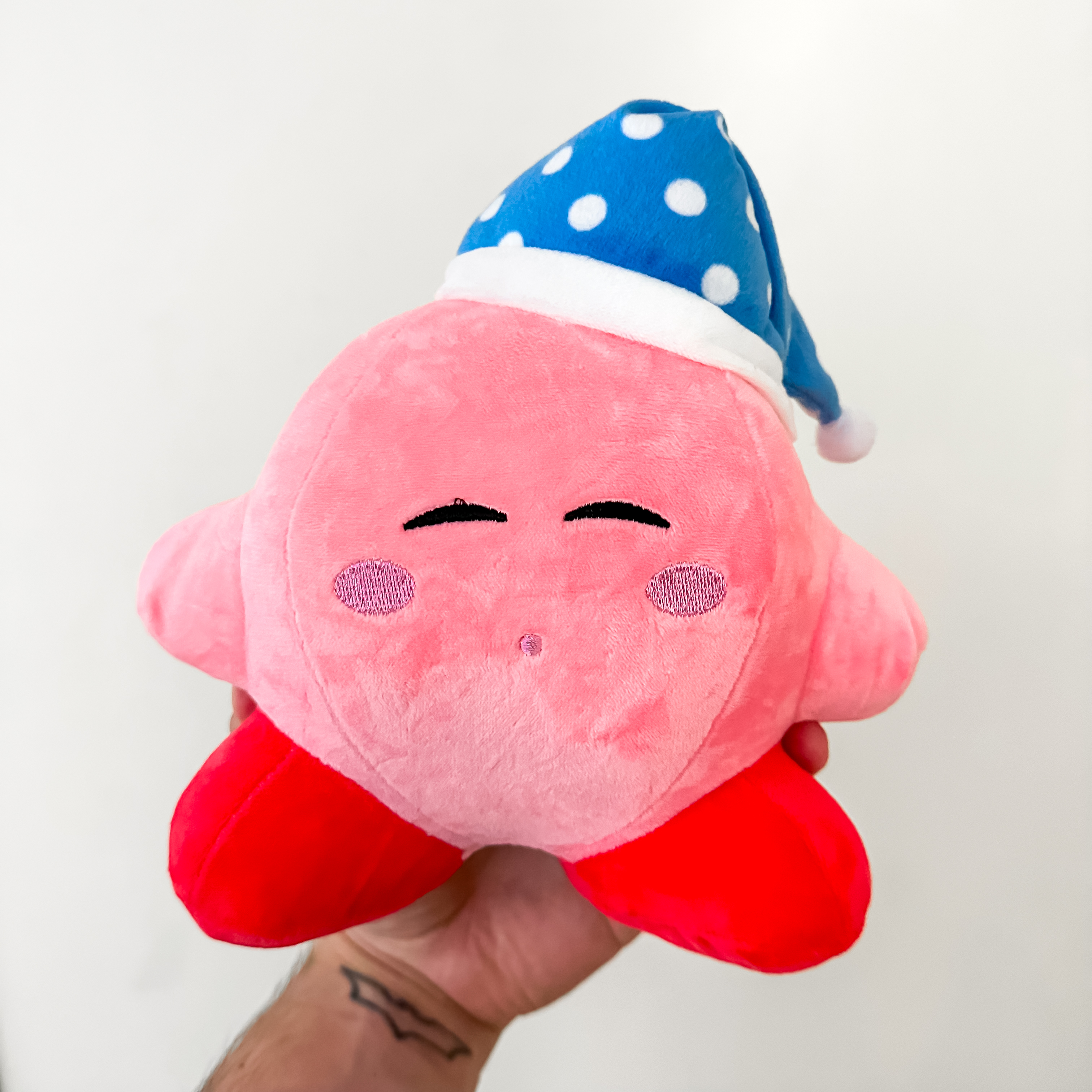 Kirby Peluche Kawaii Kirby Durmiendo 16x18cm