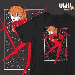 Polera Evangelion Asuka 