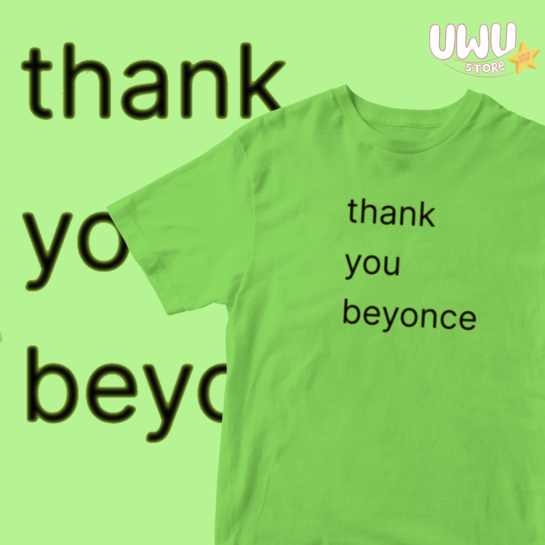 Polera Thank you Beyonce 