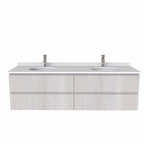 Mueble vanitorio Doble Aéreo  de 170 cm /  M5-1723 -DA / Toscana