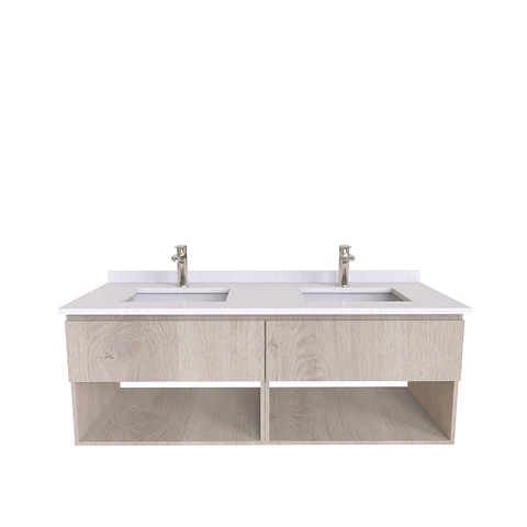 Mueble vanitorio Doble Aéreo  de 130 cm /  M9-1323 -DA / Jerez