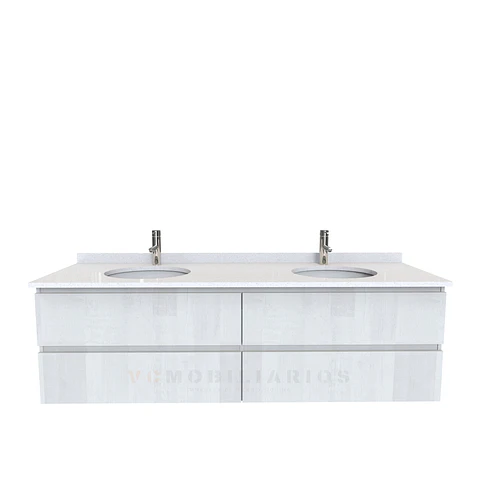 Mueble vanitorio Doble Aéreo  de 180 cm /  M4-1823 -DA / Legno
