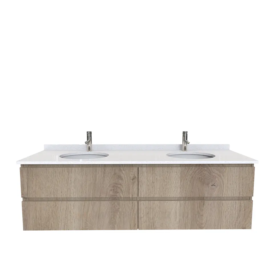 Mueble vanitorio Doble Aéreo  de 160 cm /  M4-1623 -DA / Jerez 1